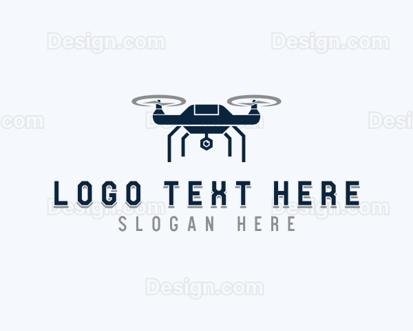 Rotorcraft Aerial Drone Logo