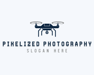 Rotorcraft Aerial Drone  logo design