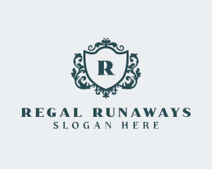 Luxury Regal Shield logo design