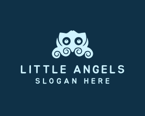 Cute Little Octupus logo design