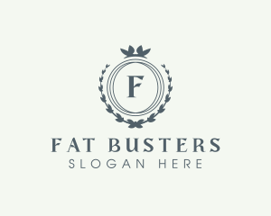 Elegant Wreath Boutique logo design