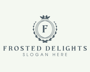 Elegant Wreath Boutique logo design