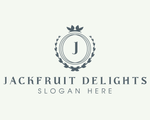 Elegant Wreath Boutique logo design