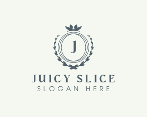 Elegant Wreath Boutique logo design