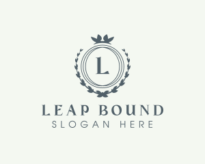 Elegant Wreath Boutique logo design