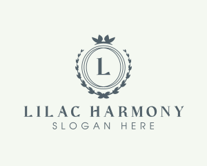 Elegant Wreath Boutique logo design