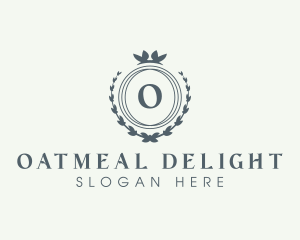 Elegant Wreath Boutique logo design