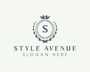 Fashion Wreath Boutique logo design