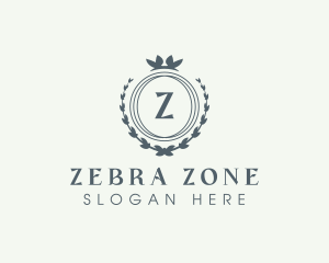 Elegant Wreath Boutique logo design