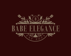 Elegant Garden Boutique logo design