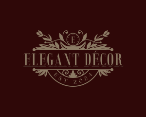 Elegant Garden Boutique logo design