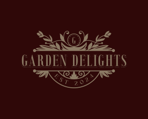 Elegant Garden Boutique logo design