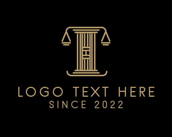 Law logo example 3