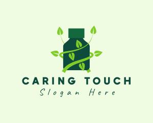 Natural Medicine Bottle  logo