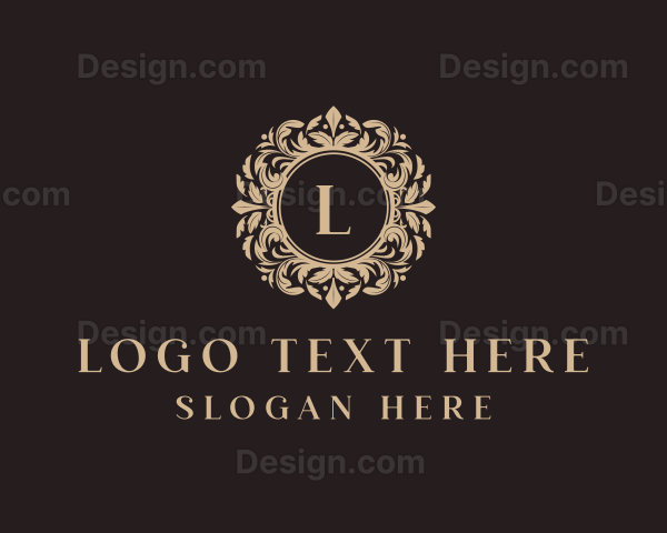 Jewelry Floral Ornament Logo