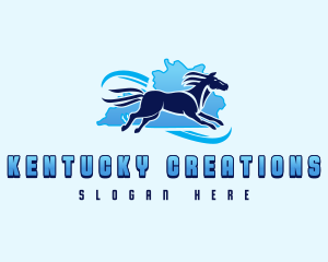 Kentucky Horse Race logo design