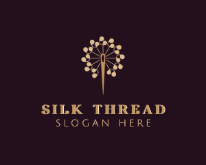 Stitching Needle Tailoring logo design