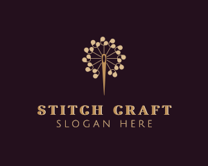 Stitching Needle Tailoring logo