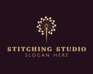 Stitching Needle Tailoring logo