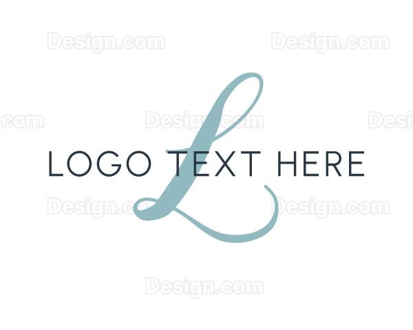 Script Lettermark Monogram Logo