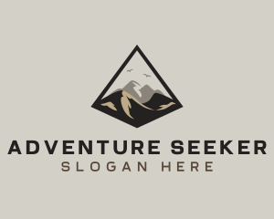 Peak Mountain Summit logo design