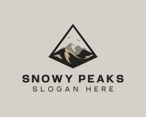 Peak Mountain Summit logo design