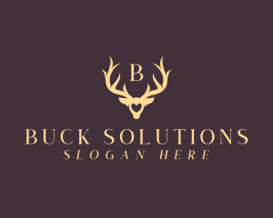 Wildlife Antler Horn logo design