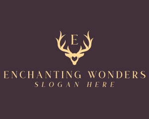 Wildlife Antler Horn logo design