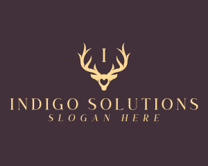 Wildlife Antler Horn logo design