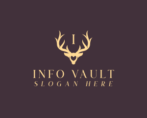 Wildlife Antler Horn logo design