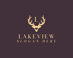 Wildlife Antler Horn logo design