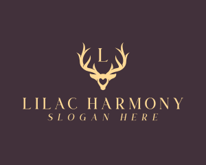 Wildlife Antler Horn logo design