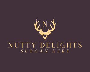 Wildlife Antler Horn logo design