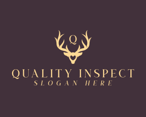 Wildlife Antler Horn logo design