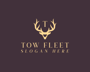 Wildlife Antler Horn logo design