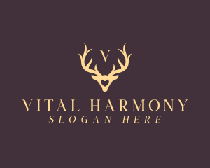 Wildlife Antler Horn logo design