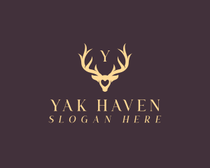 Wildlife Antler Horn logo design