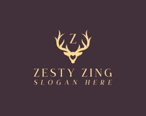 Wildlife Antler Horn logo design