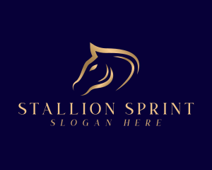 Wild Horse Stallion logo design