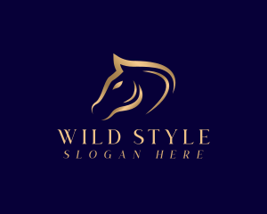 Wild Horse Stallion logo design