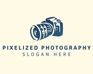 Media Photography Camera logo design