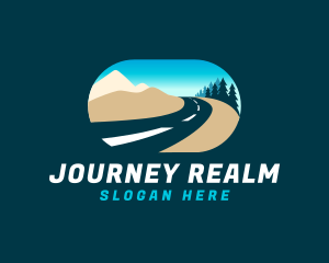 Road Mountain Destination logo