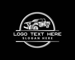 Automobile Car Pickup Logo