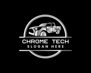 Automobile Car Pickup logo design