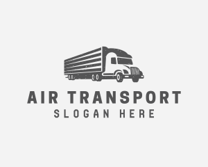 Logistics Truck Vehicle logo design