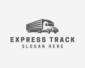 Logistics Truck Vehicle logo design