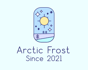 Sun Winter Forest logo