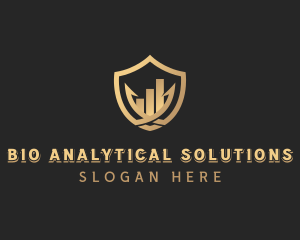 Finance Shield Analytics logo design