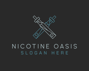 Nicotine E-Juice Vape logo