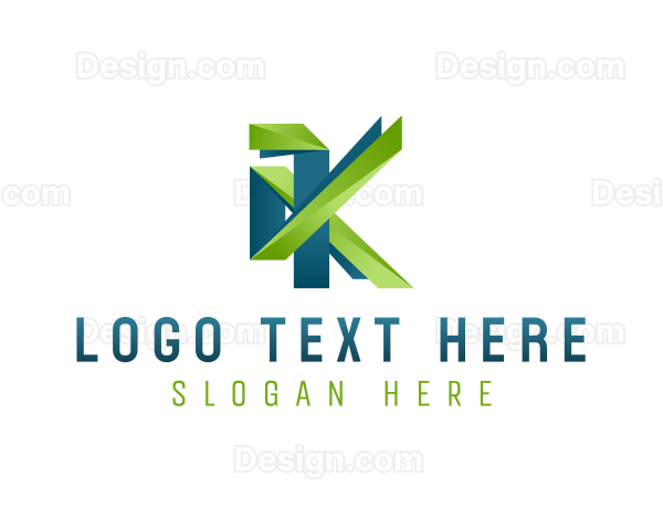 Creative Professional Letter K Logo